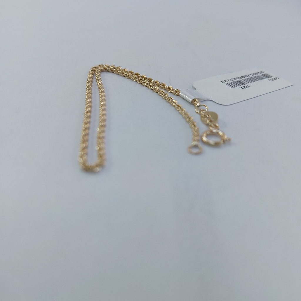 PULSERA TORZAL 10K 21 CM 1.8 GR (NUEVO)