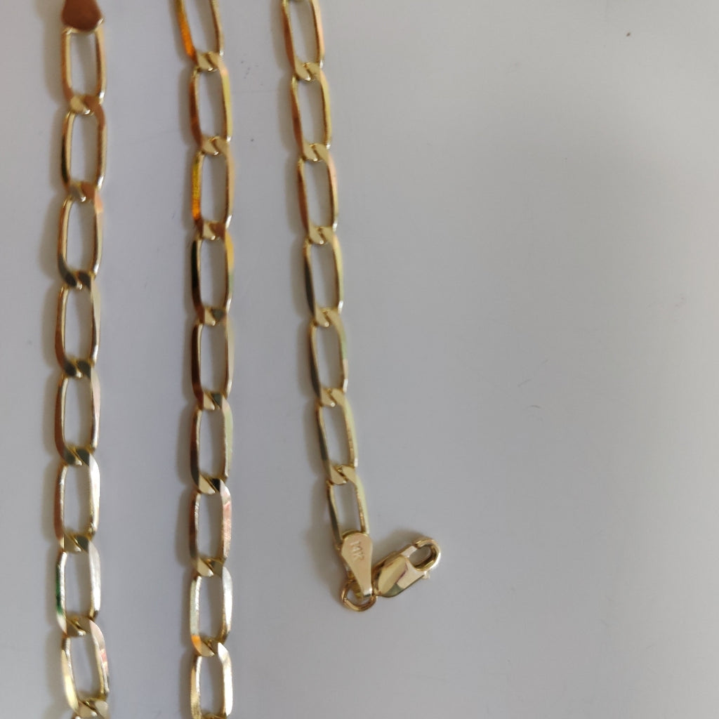 CADENA ESLABONES 14K 60 CM 11.8 GR (NUEVO)