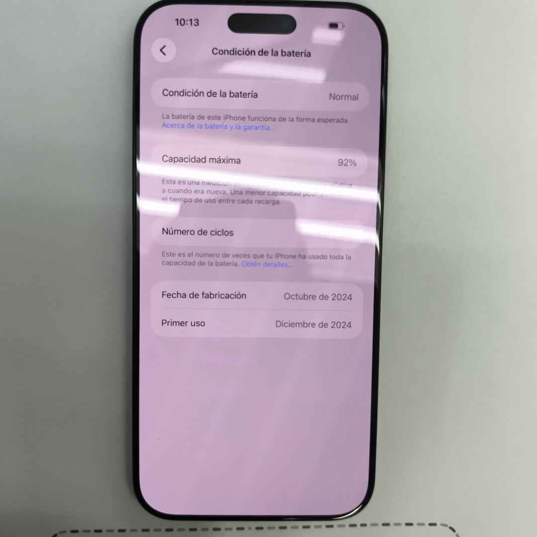 CELULAR APPLE IPHONE 16 PRO MAX A3084 (2024) 256 GB 8 GB RAM (SEMINUEVO)