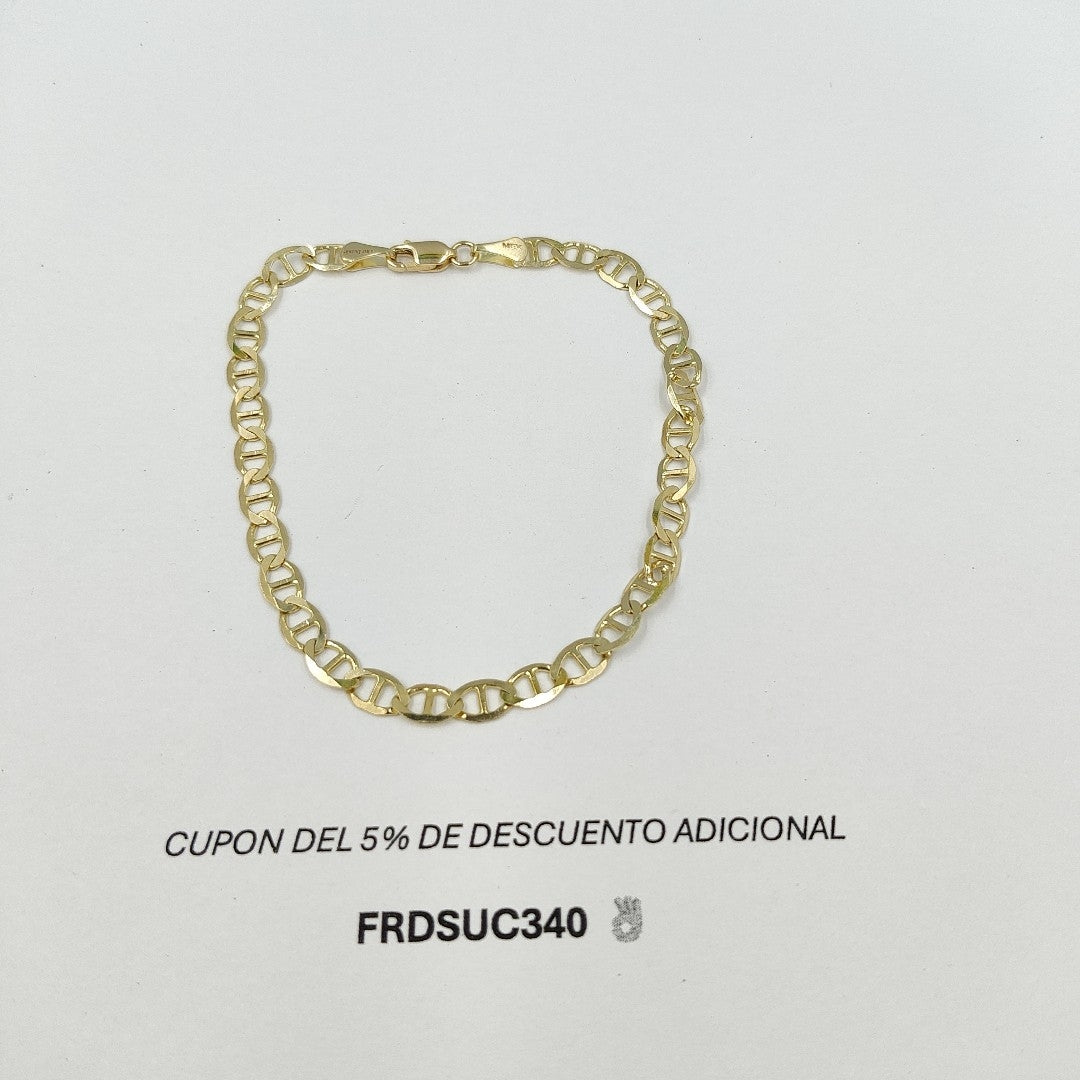 PULSERA GUCHI 10K 21 CM 4.7 GR (NUEVO)