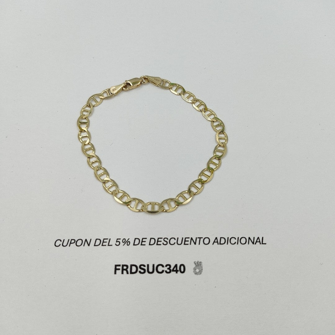PULSERA GUCHI 10K 18 CM 4.2 GR (NUEVO)