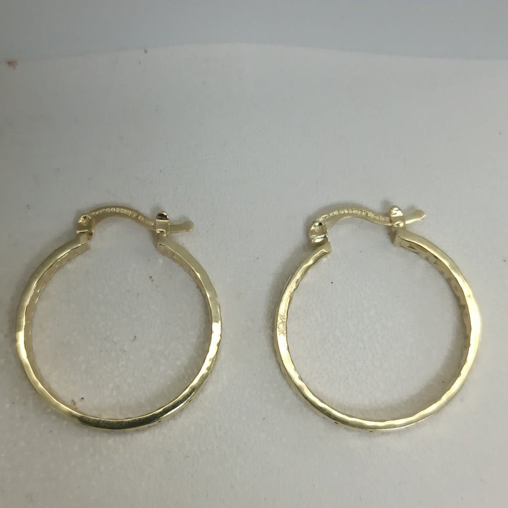 ARETES ARRACADAS CON GRECAS 14K 2.6 GR ETRE 4 (NUEVO)