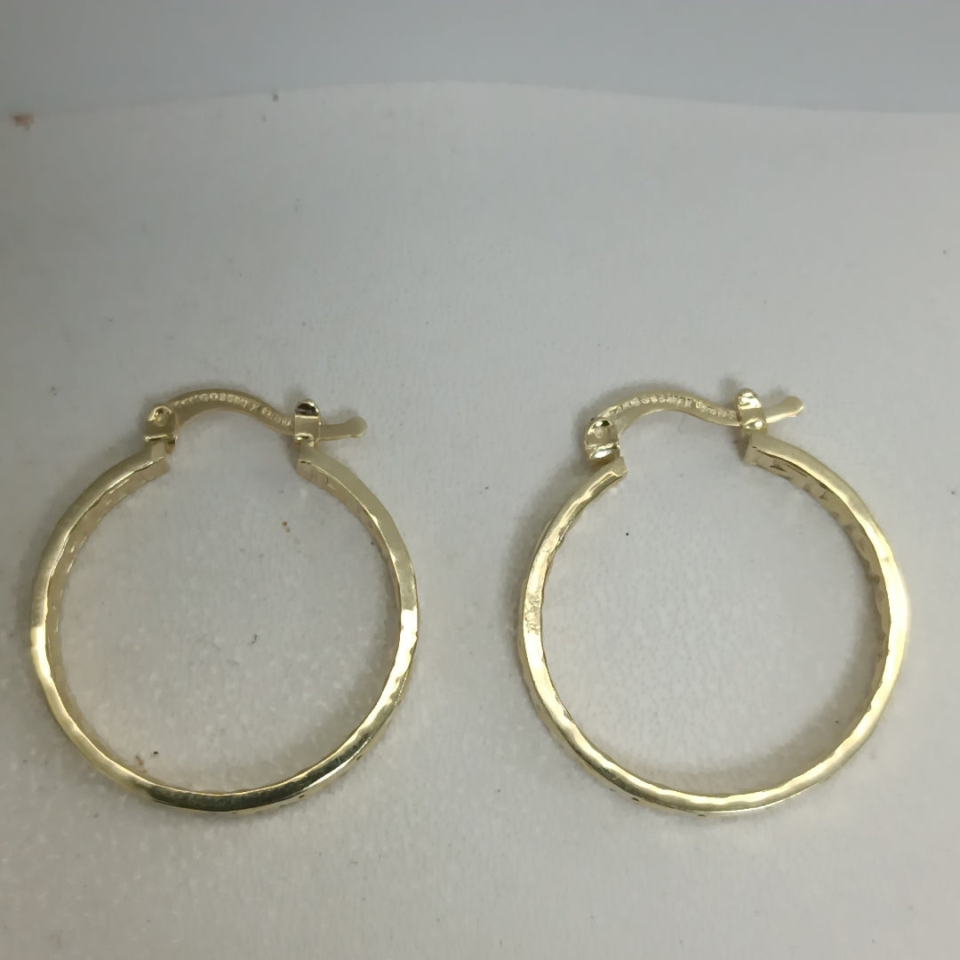 ARETES ARRACADAS CON GRECAS 14K 2.6 GR ETRE 4 (NUEVO)