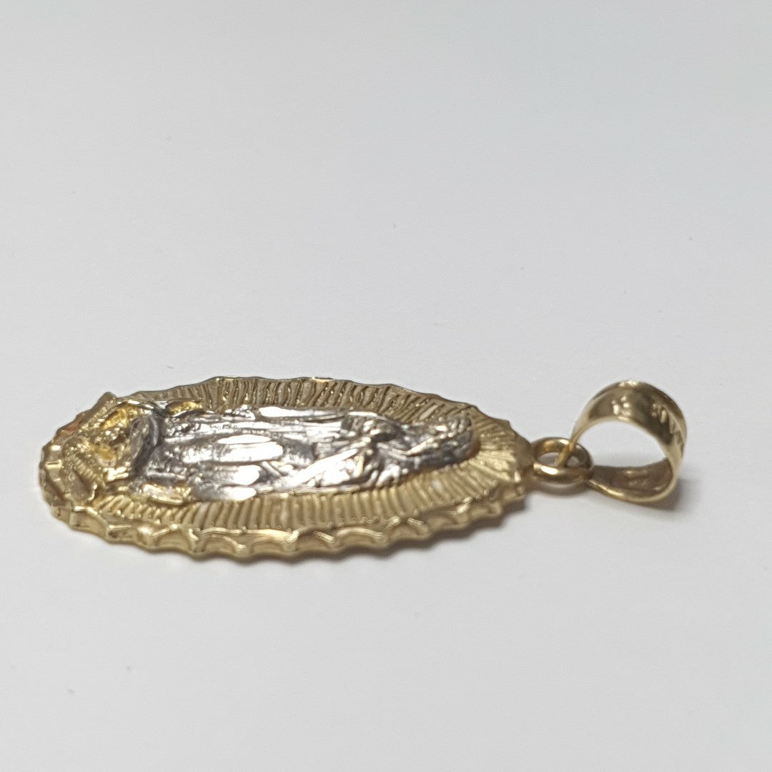 MEDALLA RELIGIOSA ORO 14 K 2 GRMS (SEMINUEVO)