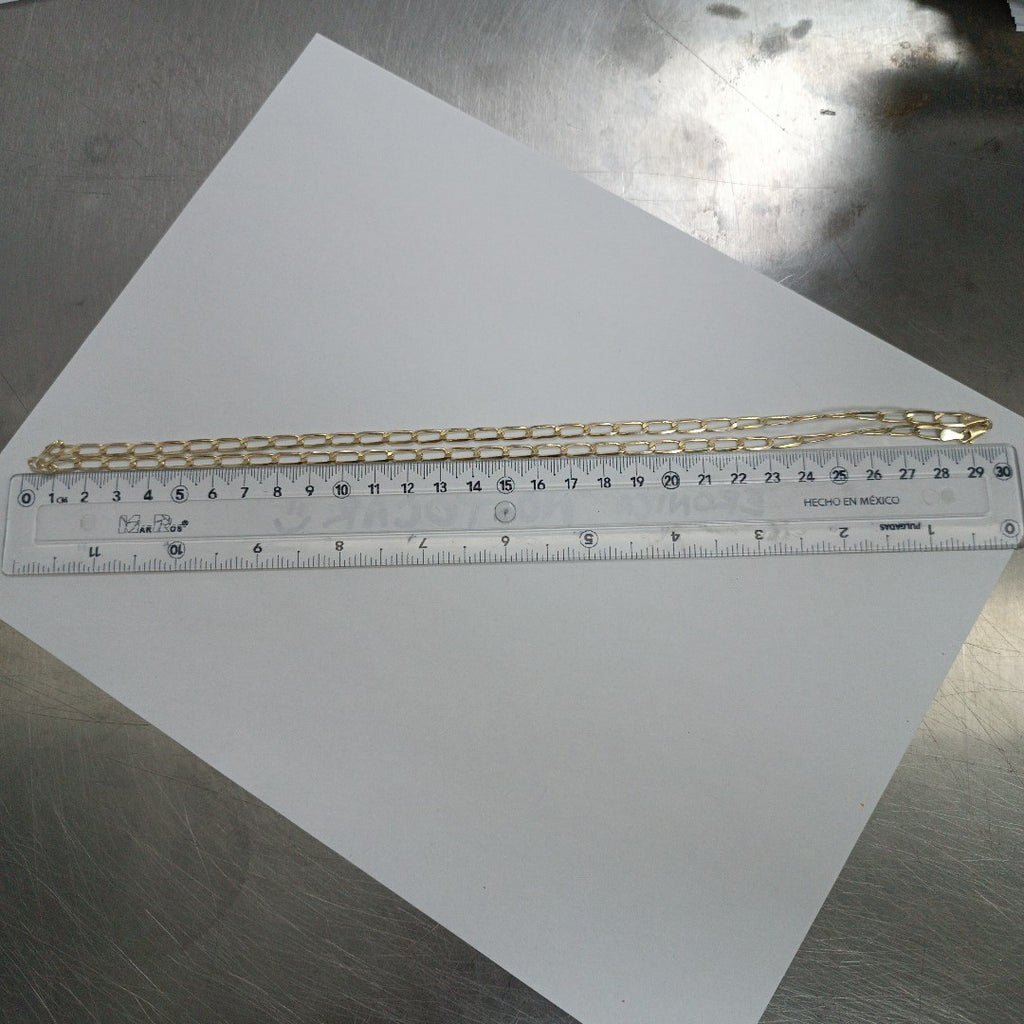 CADENA ESLABONES 14K 60 CM 11.9 GR (NUEVO)