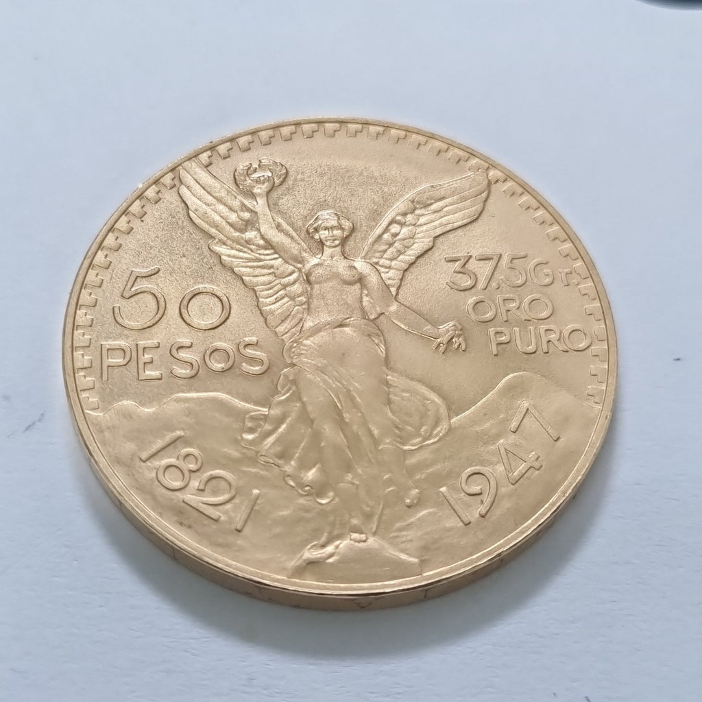 K1 41.6 GRMS 21 K IDENTIFICACIÓN MONEDA NOMINATIVA MONEDAS PESOS 50 PESOS (SEMINUEVO)