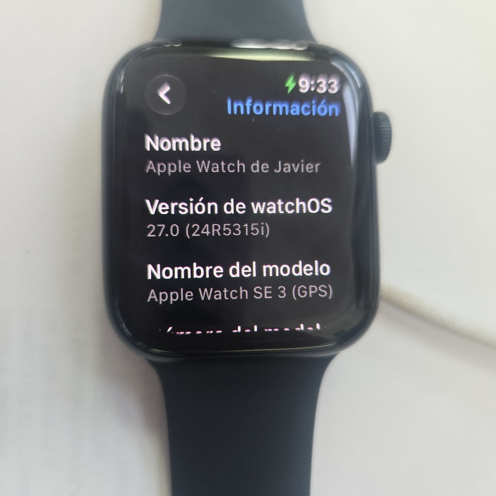 SMARTWATCH APPLE SE 3 ALUMINIO A3325 44 MM GPS (SEMINUEVO)