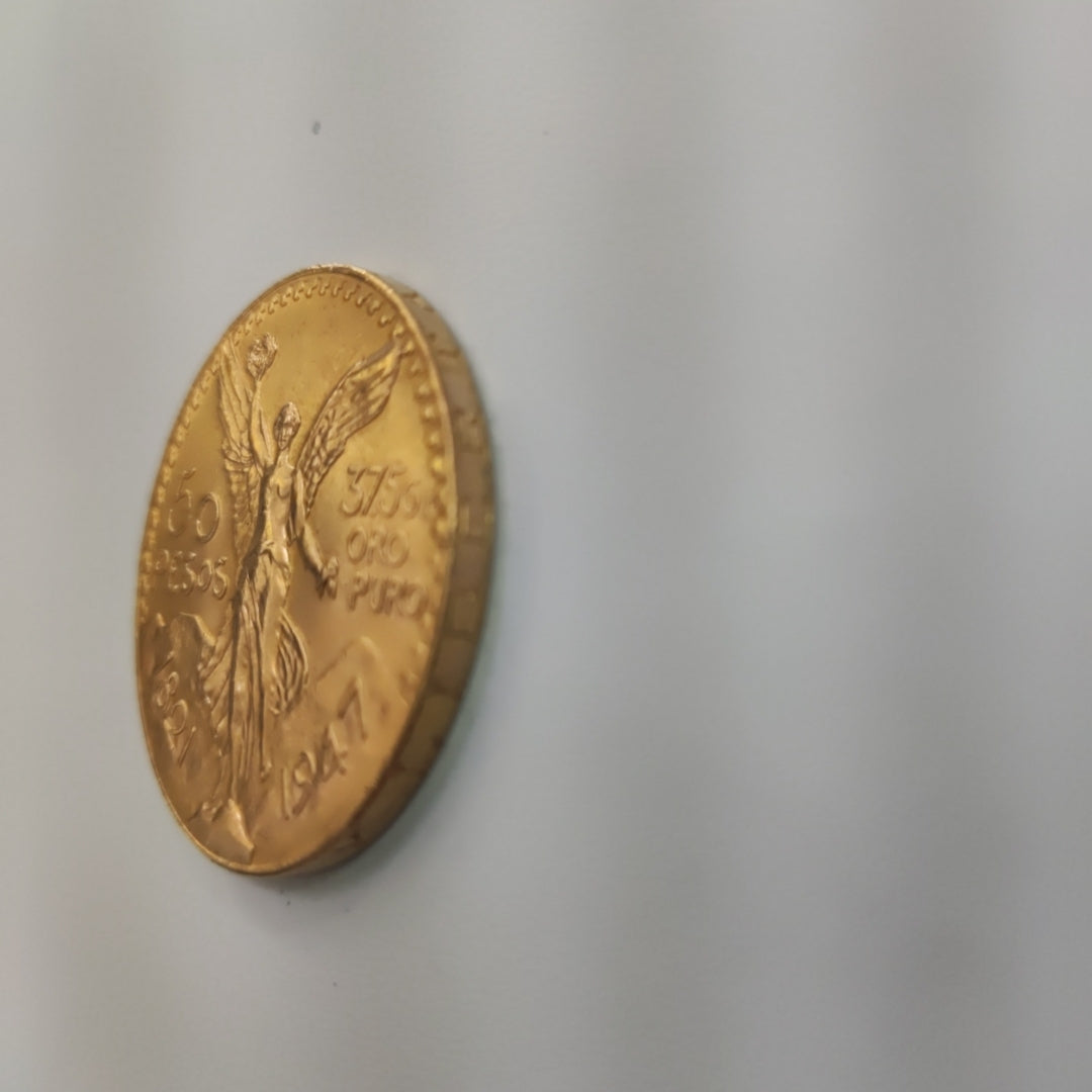 K1 41.6 GRMS 21 K IDENTIFICACIÓN MONEDA NOMINATIVA MATERIALES ORO CANT (SEMINUEVO)