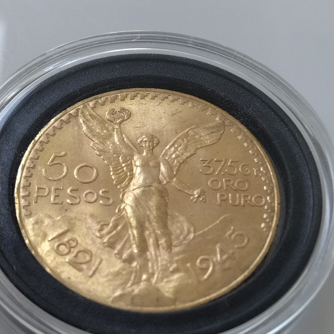K1 41.6 GRMS 21 K IDENTIFICACIÓN MONEDA NOMINATIVA MATERIALES ORO CANTI (SEMINUEVO)