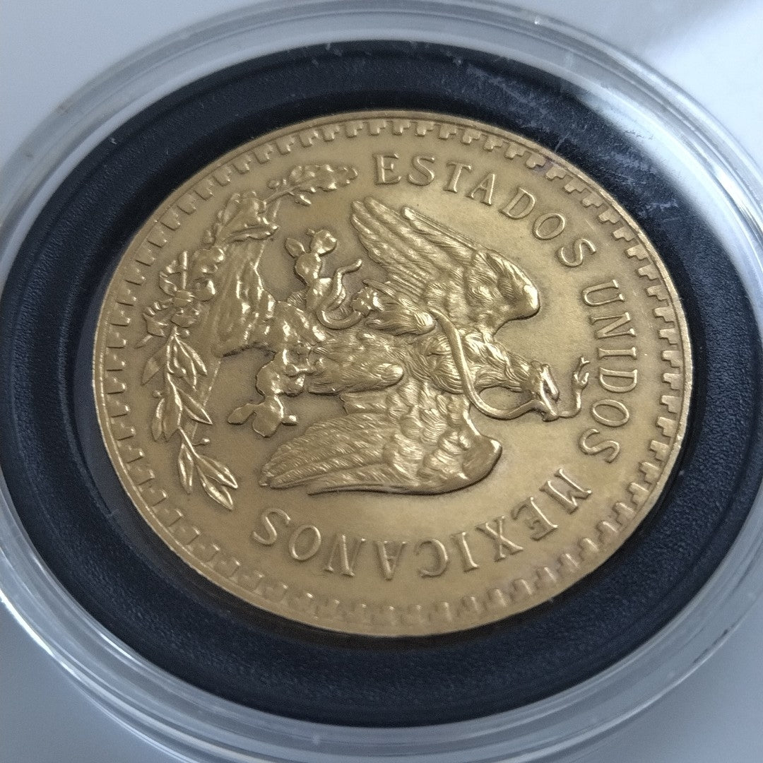 K1 41.6 GRMS 21 K IDENTIFICACIÓN MONEDA NOMINATIVA MATERIALES ORO CANTI (SEMINUEVO)