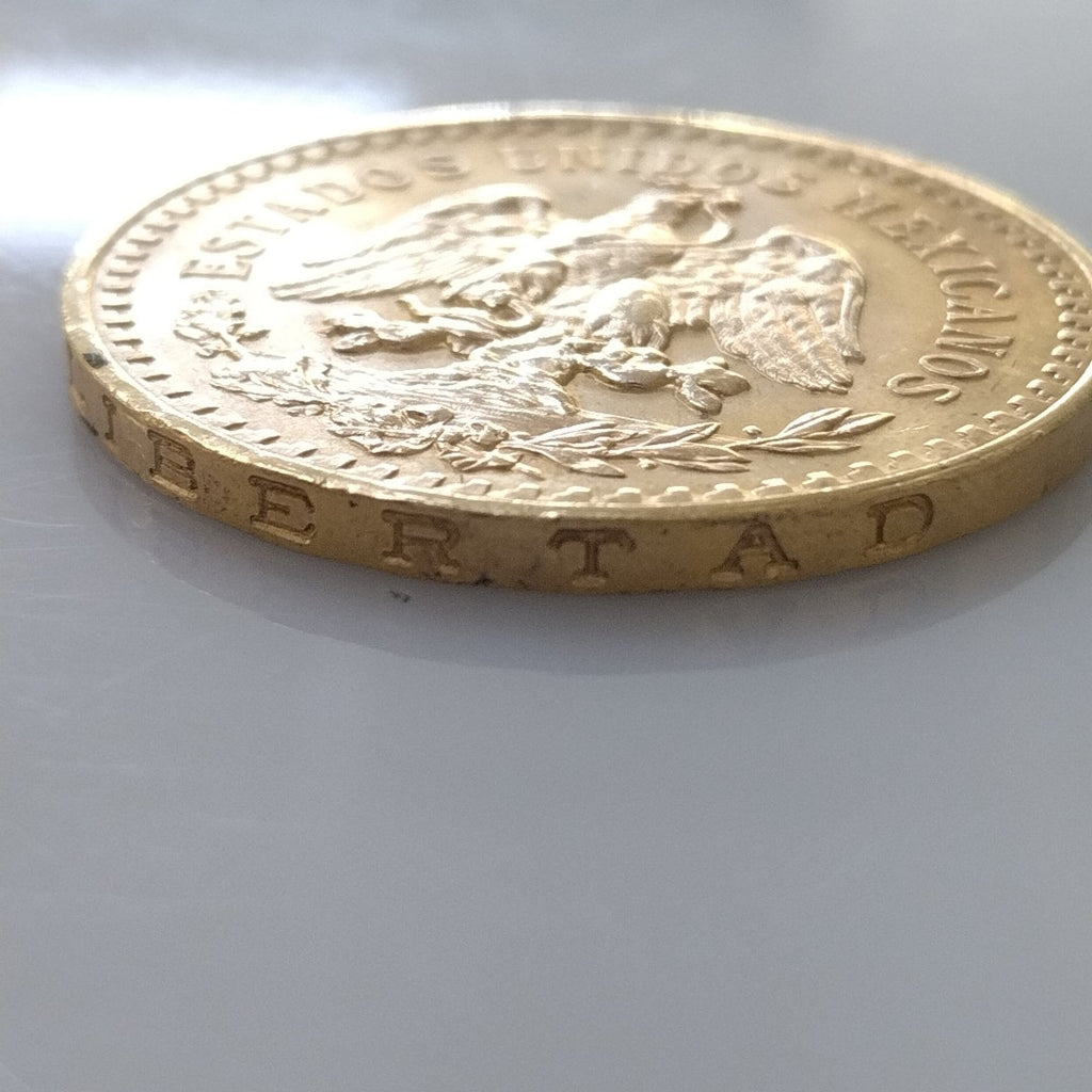 K1 41.6 GRMS 21 K IDENTIFICACIÓN MONEDA NOMINATIVA MATERIALES ORO CANTI (SEMINUEVO)