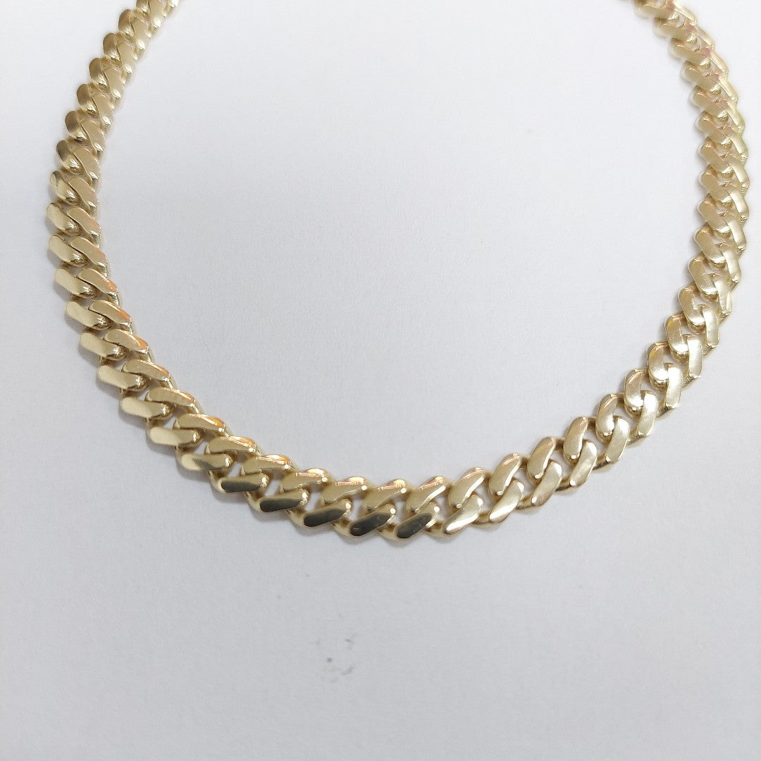 PULSERA CABALLERO MONACO ORO 14K 6 (NUEVO)