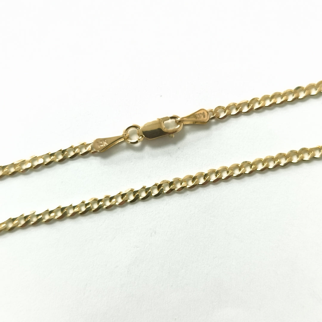 CADENA BARBADA 14K 60 CM 5.8 GR (NUEVO)