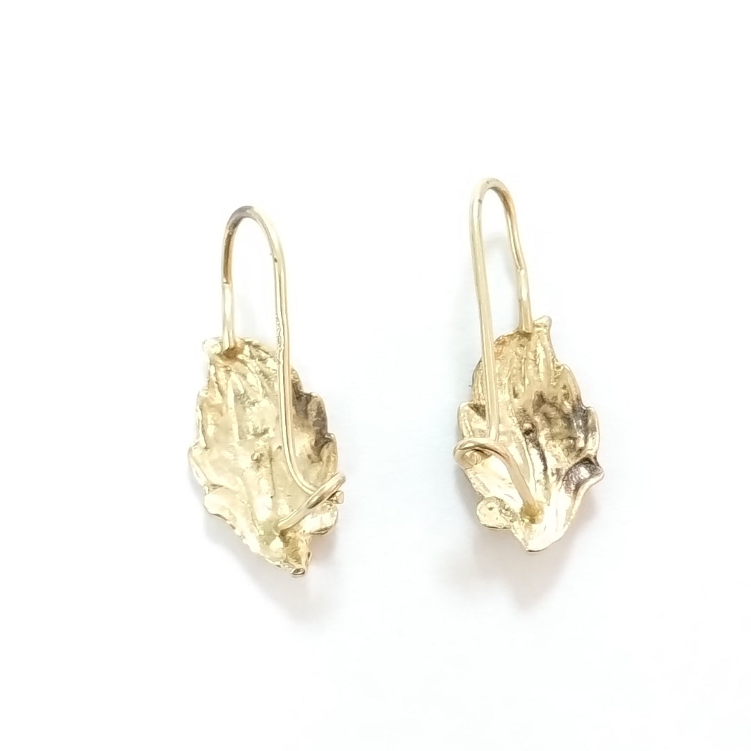 ARETES PAR ORO 14 K 3.1 GRMS (SEMINUEVO)
