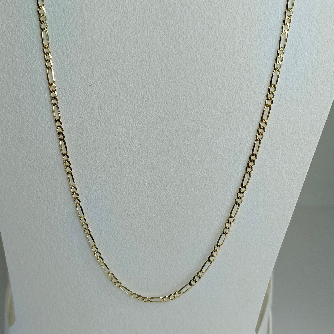 CADENA 3X1 14K 50 CM 3 GR FPO40 (NUEVO)