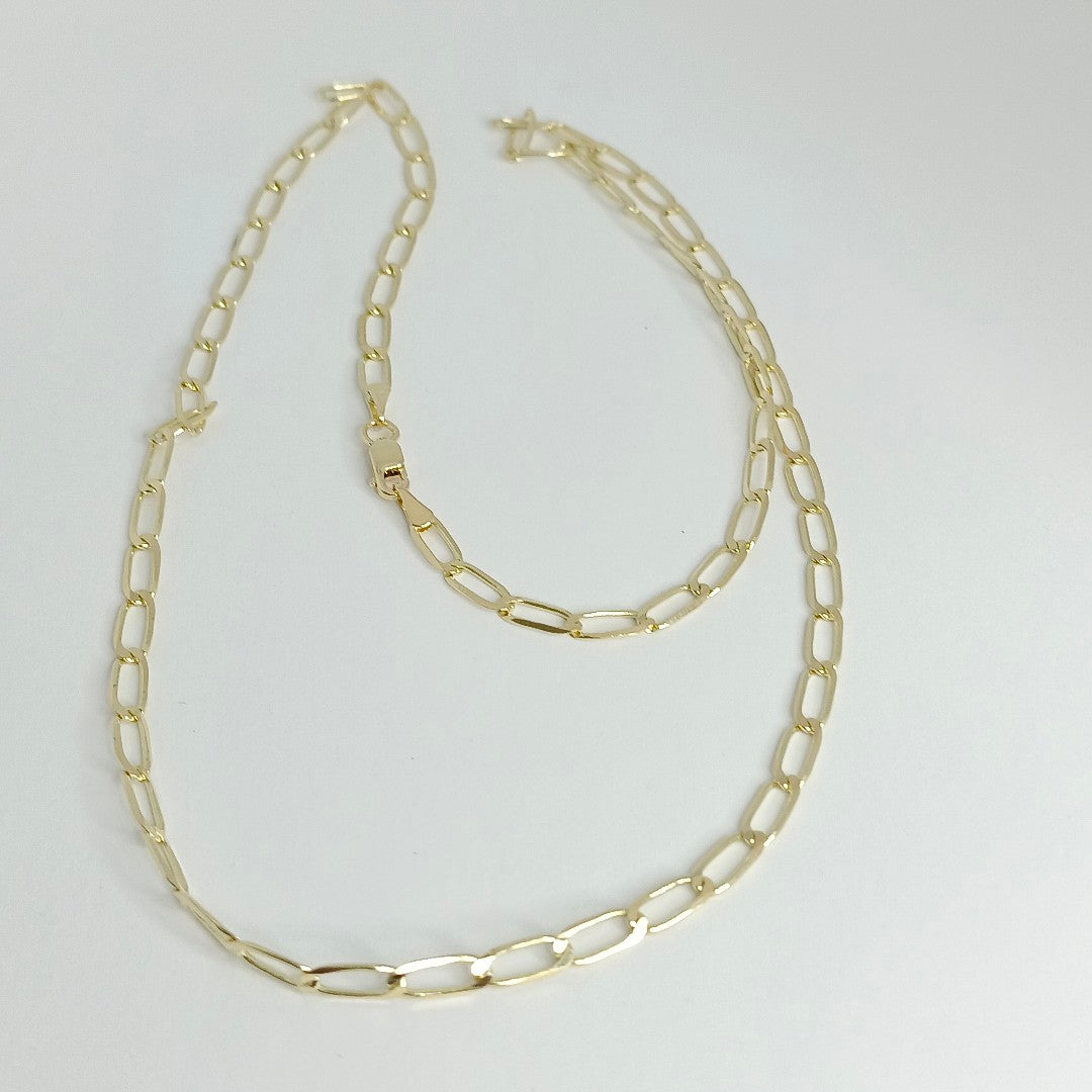CADENA ESLABONES 14K 50 CM 6.7 GR RD080 50 (NUEVO)