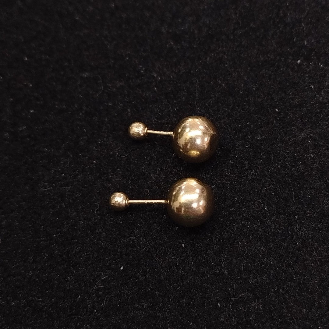 BROQUELES PAR ORO 14 K 0,40 GRMS (SEMINUEVO)