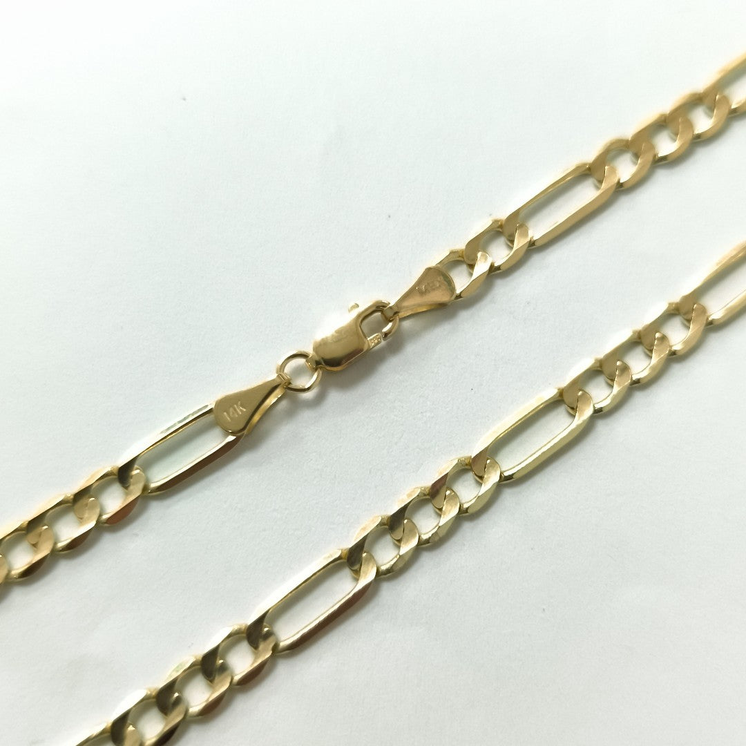 CADENA TEJIDO 3X1 14K 60CM 16.5GR FP120 60 (NUEVO)