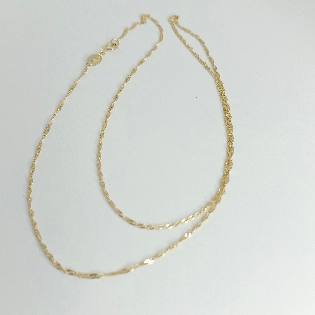 CADENA TORZAL 14K 50 CM 1.2 GR STO2550CM (NUEVO)