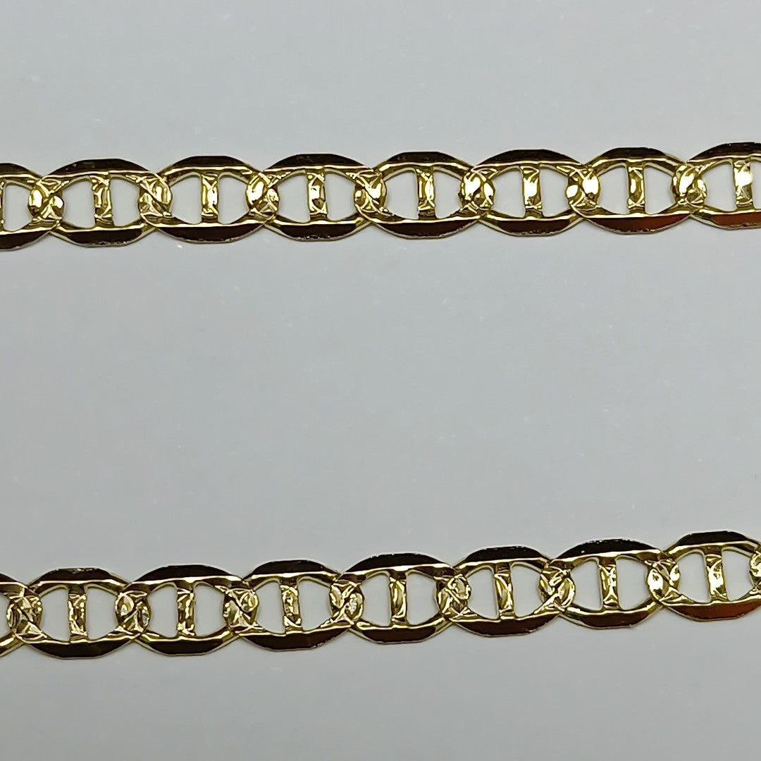 PULSERA GUCHI 14K 18 CM 3.2 GR (NUEVO)