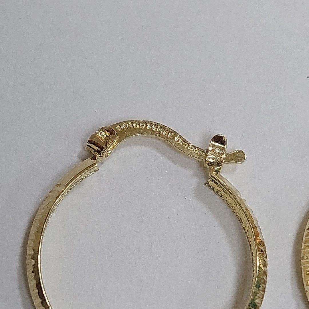 ARETES ARRACADAS ASTRIADAS 14K 1.8 GR ETT 01 (NUEVO)