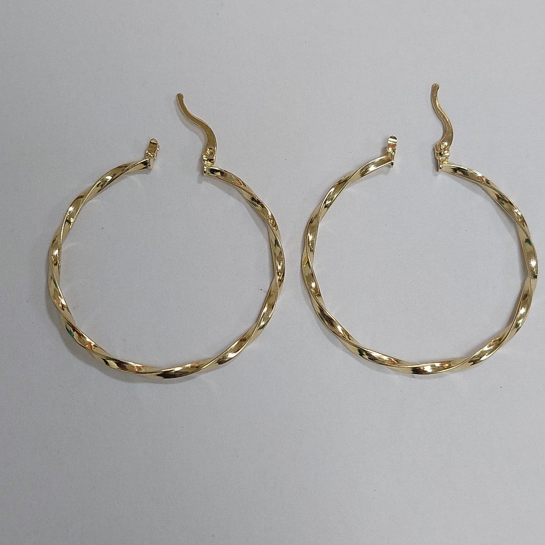 ARETES ARRACADAS TORZAL 14K 2.1 GR ETT 03 (NUEVO)