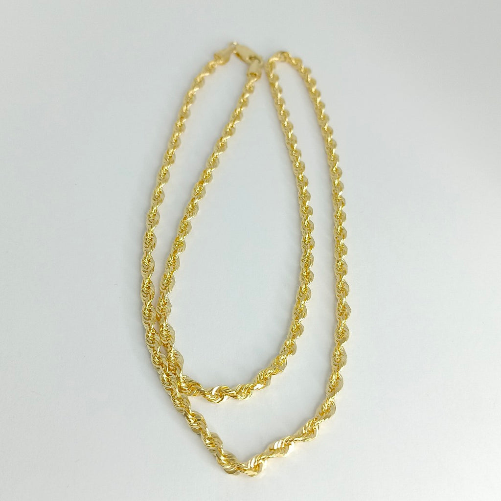 CADENAS TORSAL ORO 14K 18.5 (NUEVO)