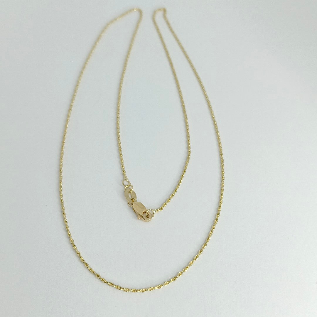 CADENA TORZAL 14K 50 CM 2.7 GR TDO025 (NUEVO)
