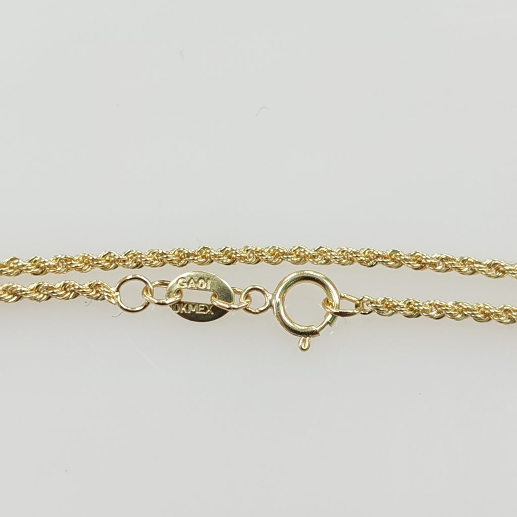 PULSERA TORZAL 10K 21 CM 1.8 GR (NUEVO)