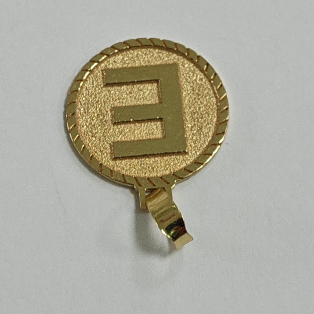 DIJE INICIAL E 14K 1.3 GR DLO 06 E (NUEVO)