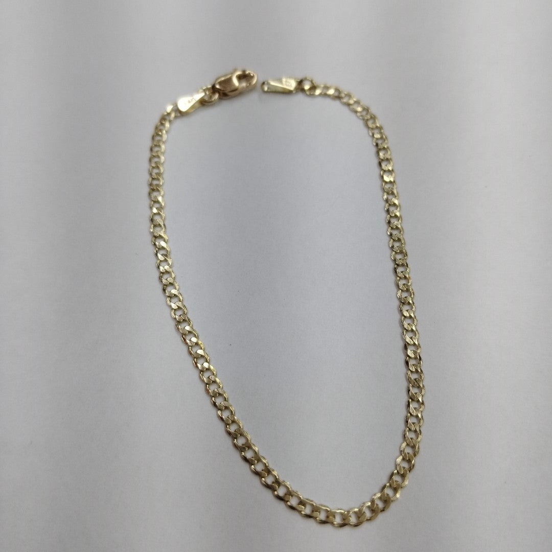 PULSERA BARBADA 14K 18 CM 2.1 GR BP075 (NUEVO)