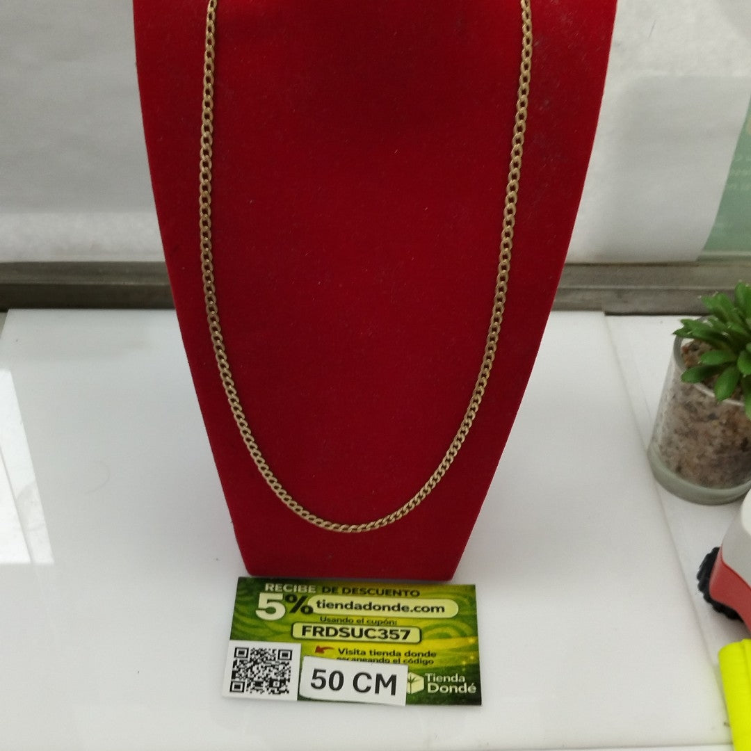 CADENA ORO 10 K 3.7 GRMS (SEMINUEVO)