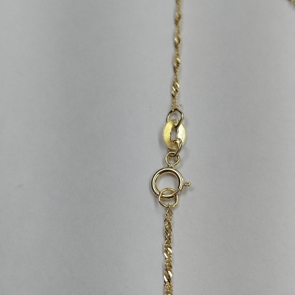 CADENA TORZAL 14K 55 CM 1.4 GR STO2555CM (NUEVO)