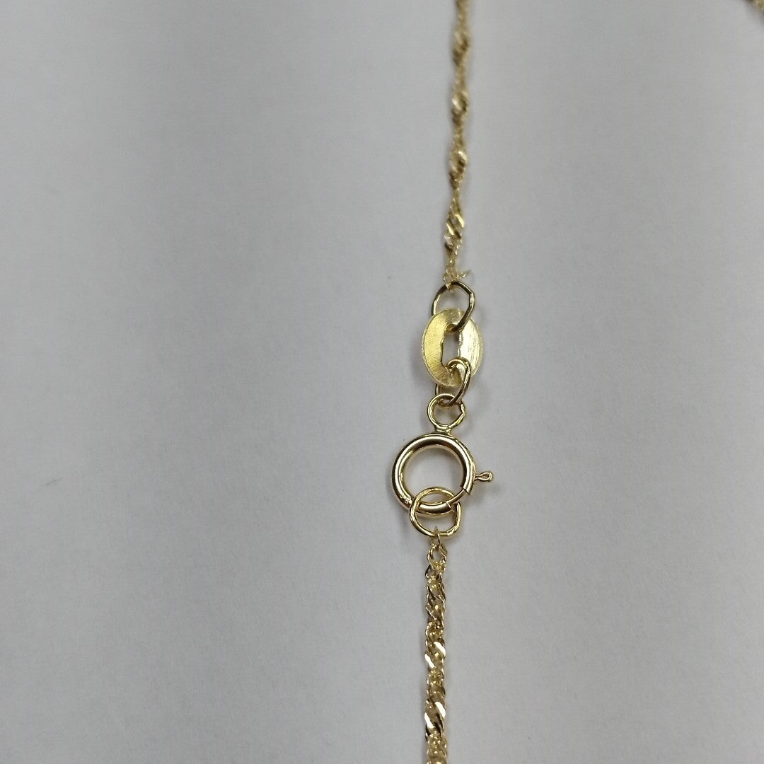 CADENA TORZAL 14K 55 CM 1.4 GR STO2555CM (NUEVO)