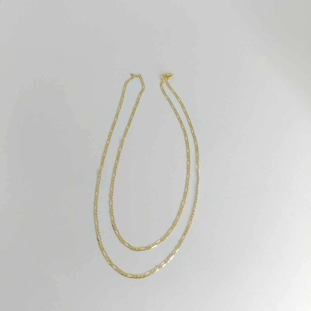 CADENAS CARTIER 3 1 AMARILLA ORO 14K 1.9 (NUEVO)