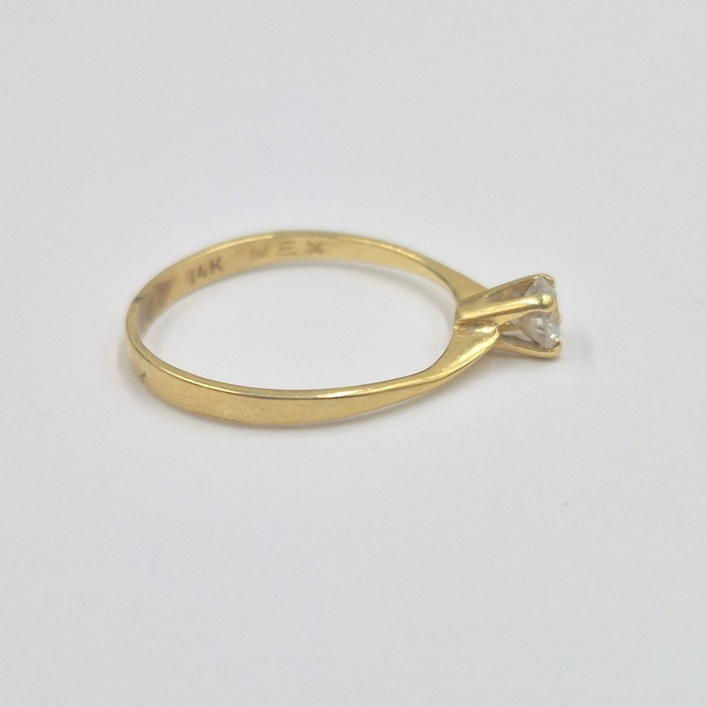 ANILLITO ORO 14 K 1.2 GRMS (SEMINUEVO)