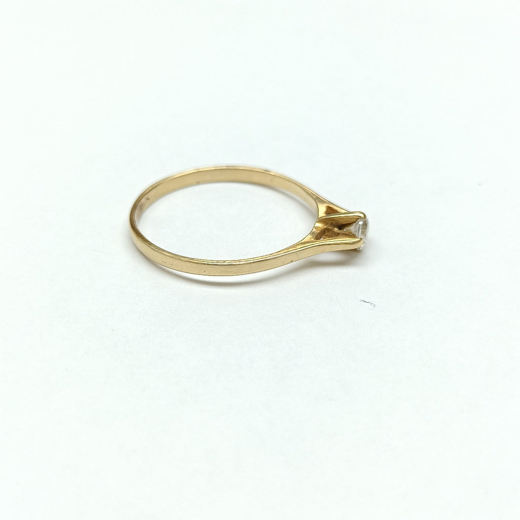 SOLITARIO ORO 14 K 1.9 GRMS (SEMINUEVO)