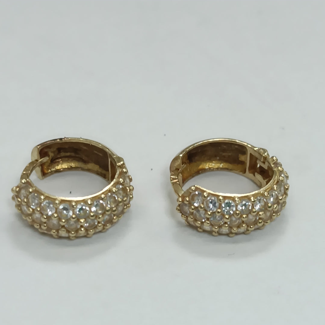 ARRACADAS PAR ORO 14 K 3,70 GRMS (SEMINUEVO)