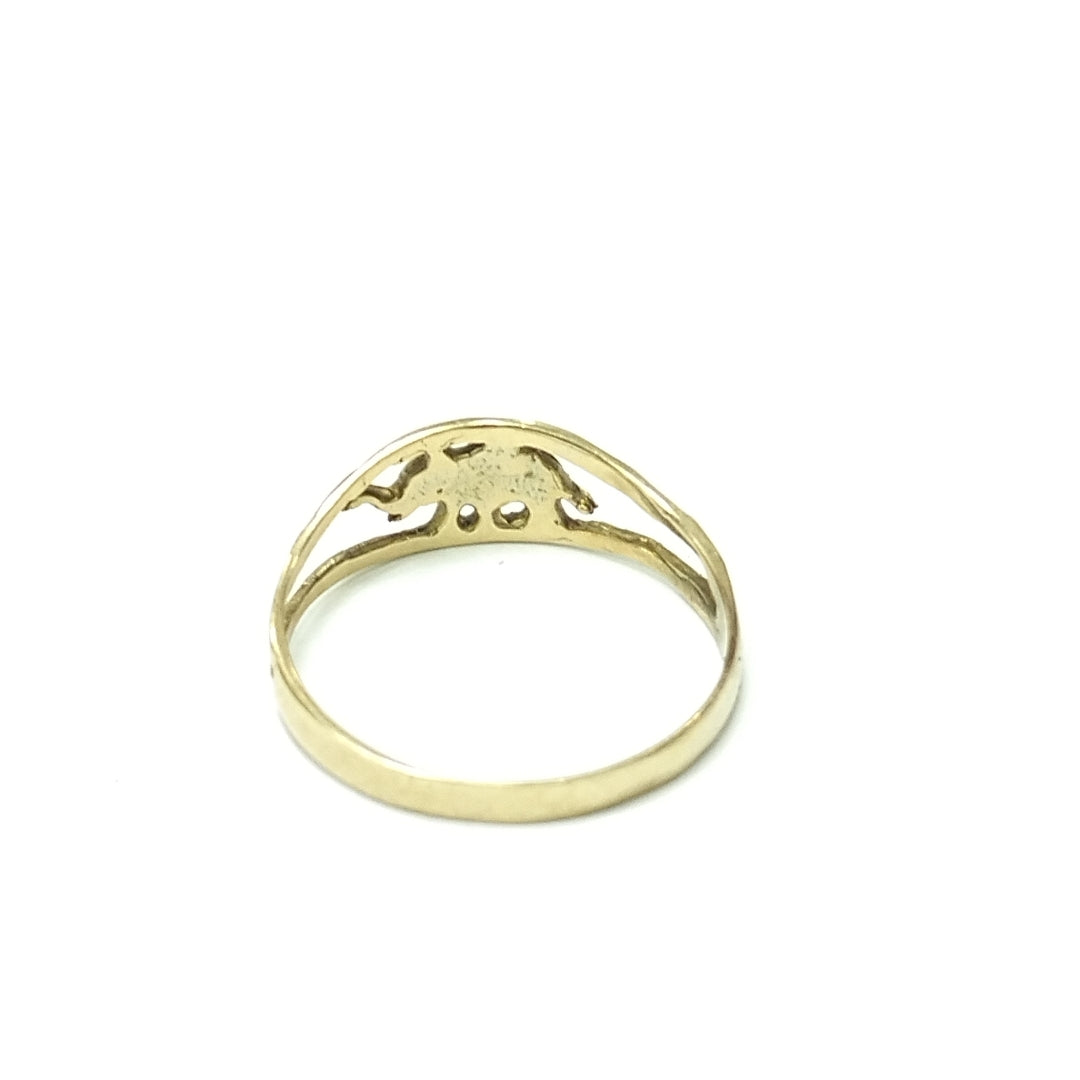 ANILLO ORO 10 K 1,10 GRMS (SEMINUEVO)