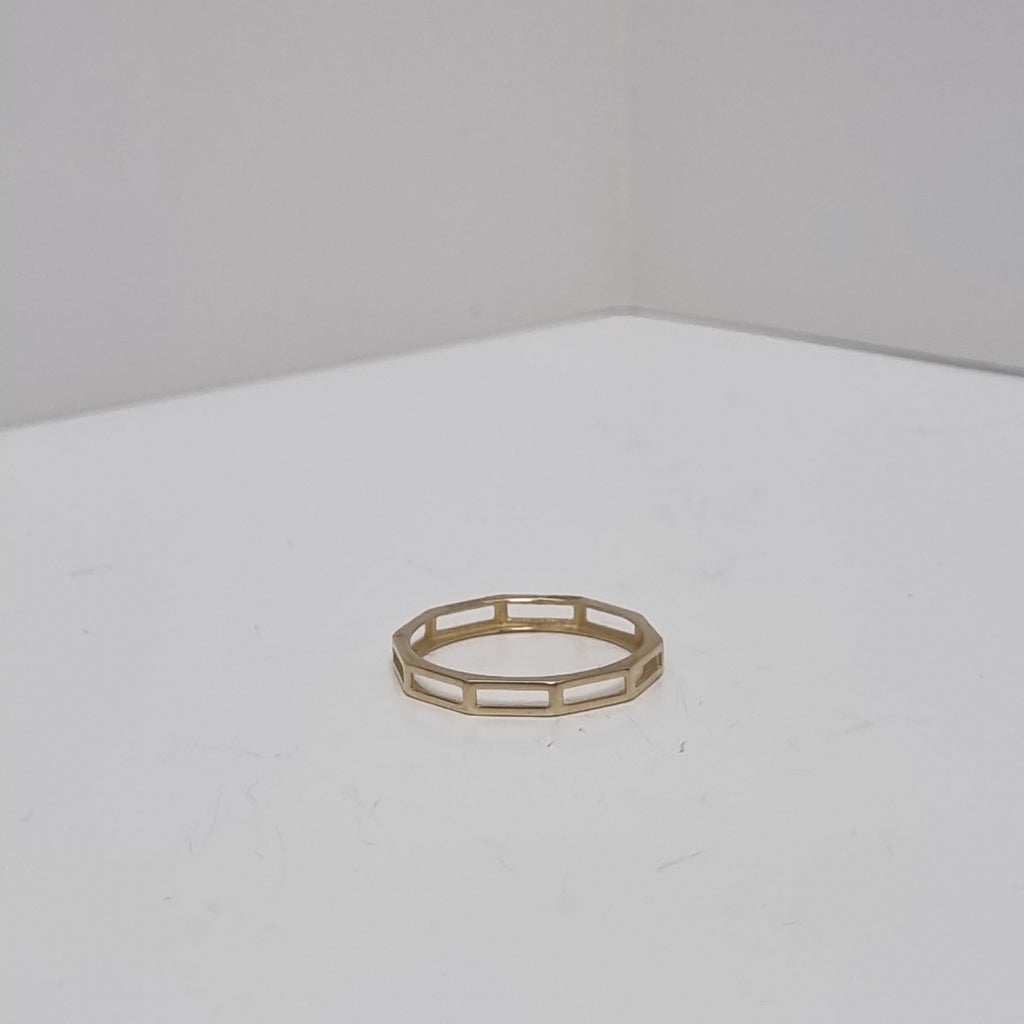 ANILLOS DAMA ORO 14K 0.8 (NUEVO)