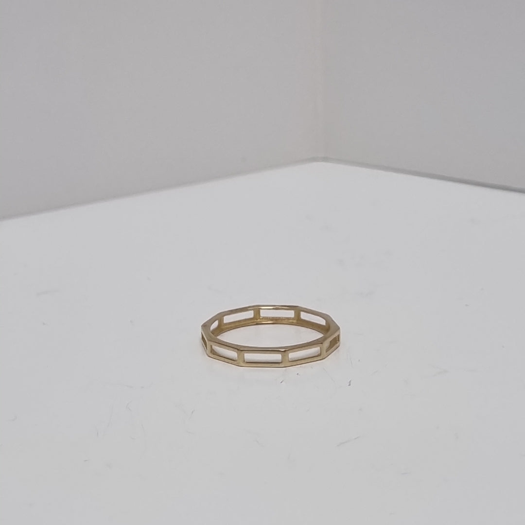 ANILLOS DAMA ORO 14K 0.8 (NUEVO)