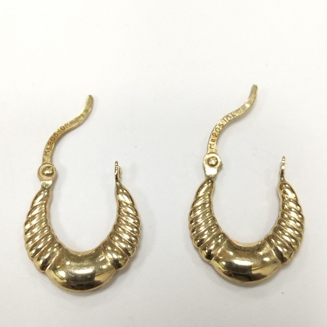 ARRACADAS PAR ORO 10 K 0.4 GRMS (SEMINUEVO)