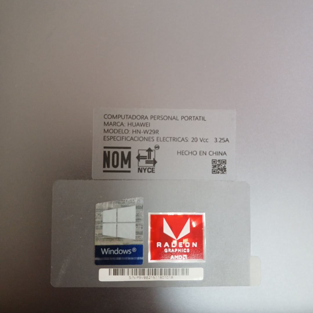 LAPTOP HUAWEI MATEBOOK 13 HN-W29R (2021) (SEMINUEVO)