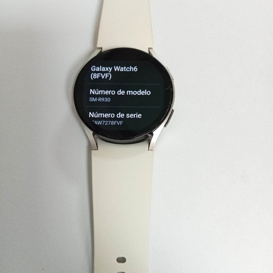 SMARTWATCH SAMSUNG GALAXY WATCH 6 SM-R930 40 MM GPS (SEMINUEVO)