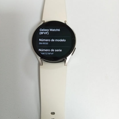 SMARTWATCH SAMSUNG GALAXY WATCH 6 SM-R930 40 MM GPS (SEMINUEVO)