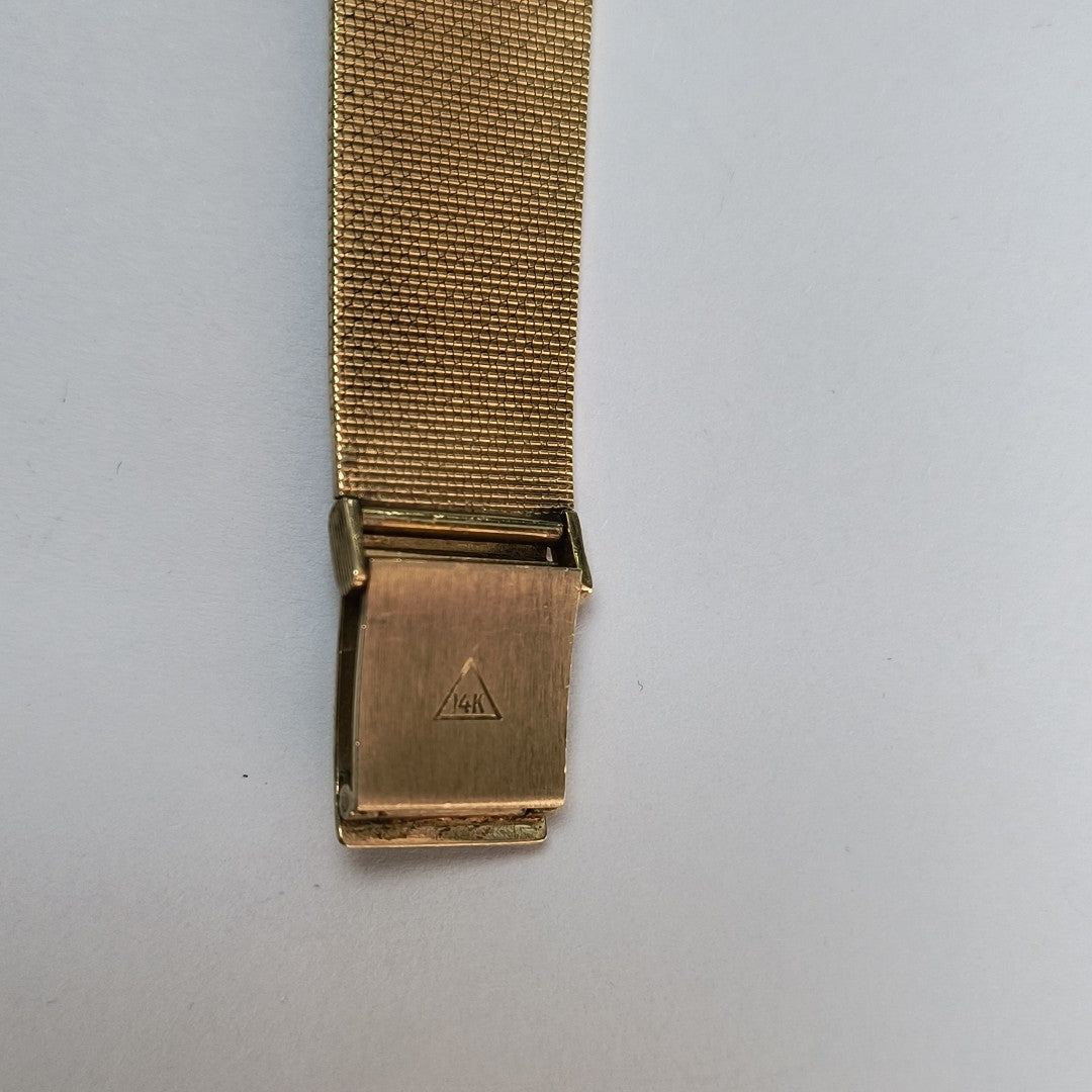 RELOJ CAJA Y PULSO ORO ORO 14 K 51,60 GRMS (SEMINUEVO)