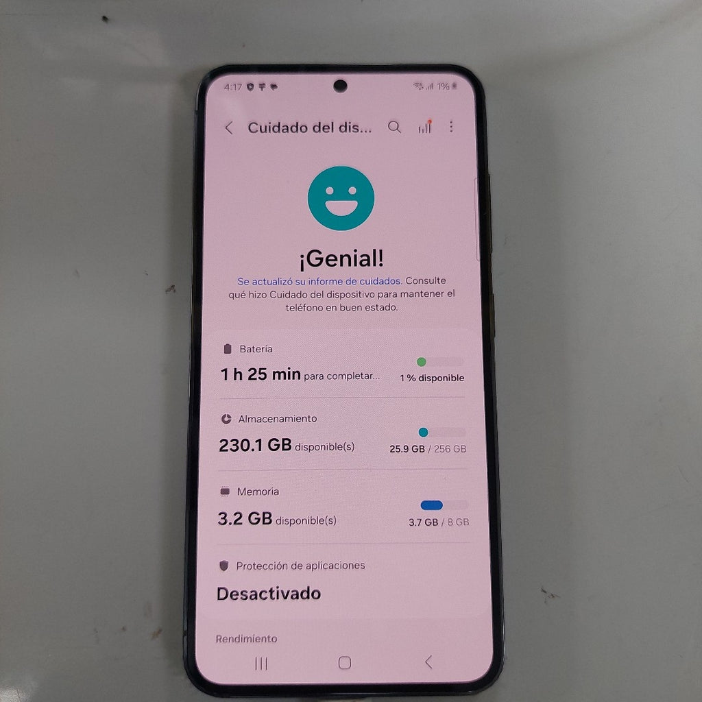 CELULAR SAMSUNG GALAXY S23 SM-S911B 256 GB 8 GB RAM (SEMINUEVO)