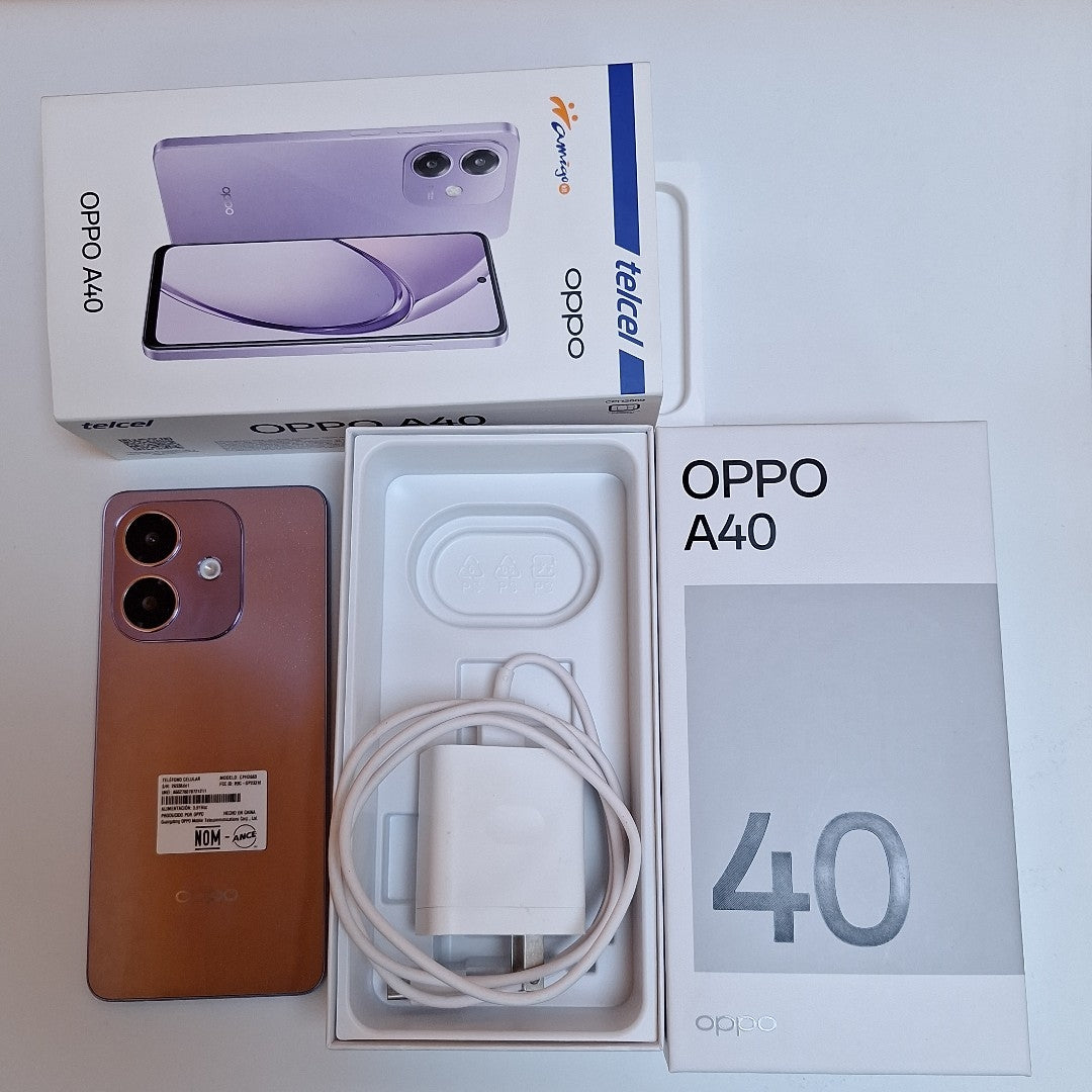 CELULAR OPPO  A40 CPH2669 (2024) 256 GB 4 GB RAM (SEMINUEVO)