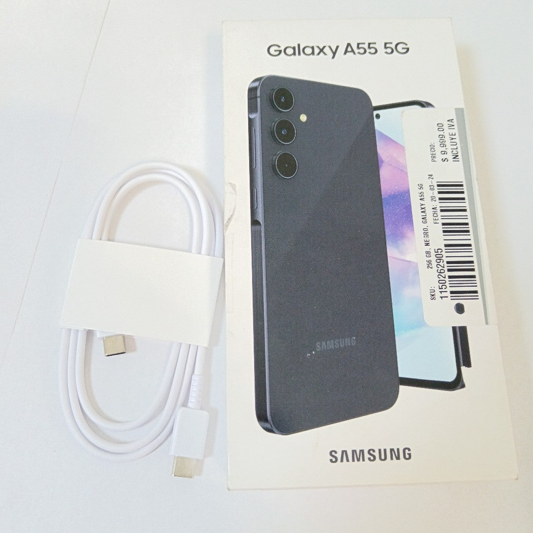 CELULAR SAMSUNG GALAXY A55 5G SM-A556E (2024) 256 GB 8 GB RAM (SEMINUEVO)