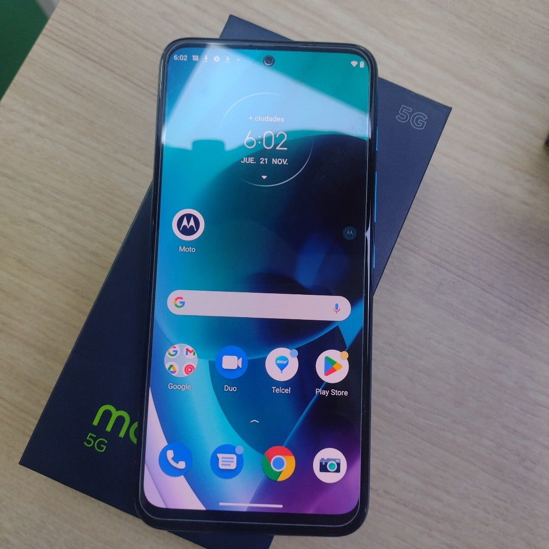 CELULAR MOTOROLA MOTO G71 5G XT2169-1 128 GB 6 GB RAM (SEMINUEVO)